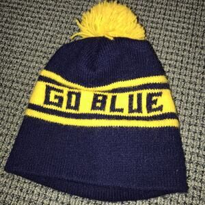 Michigan Wolverines Go Blue Beanie